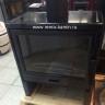 чугунная печь BARUN черная эмаль купить дешево Хорватия фото печи 